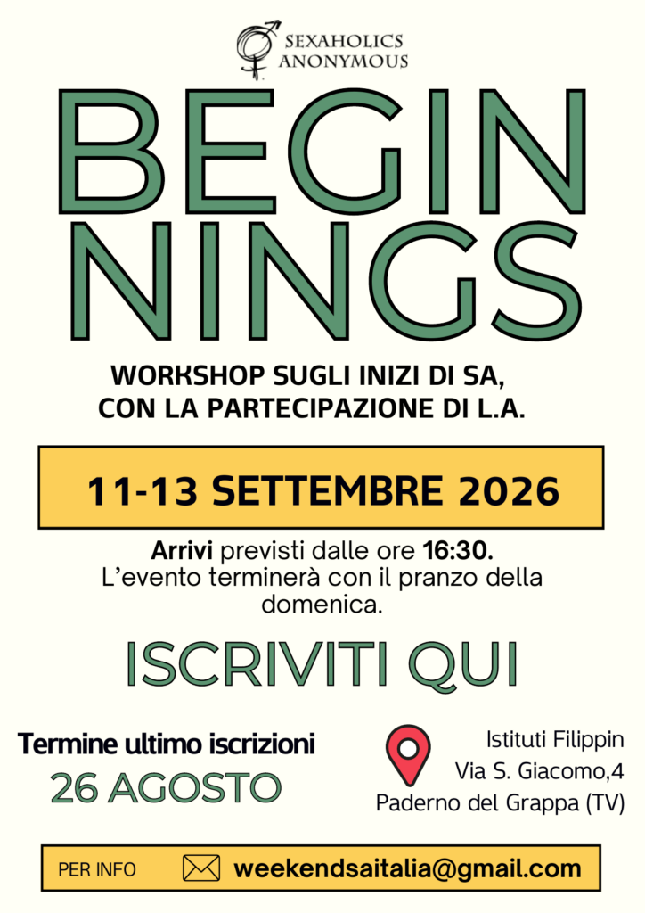 workshop Paderno del Grappa - 11-13 settembre